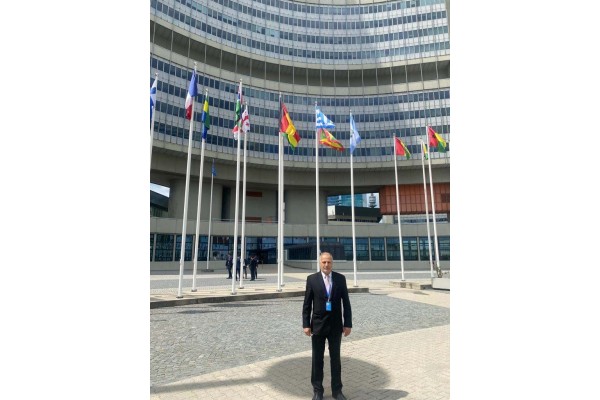 في ضوء دعم المنظمات الدولية للدول ، السفير عماد طارق الجنابي الرئيس التنفيذي لممثلي AACID في نيويورك وجنيف وفينا لدى الامم المتحدة